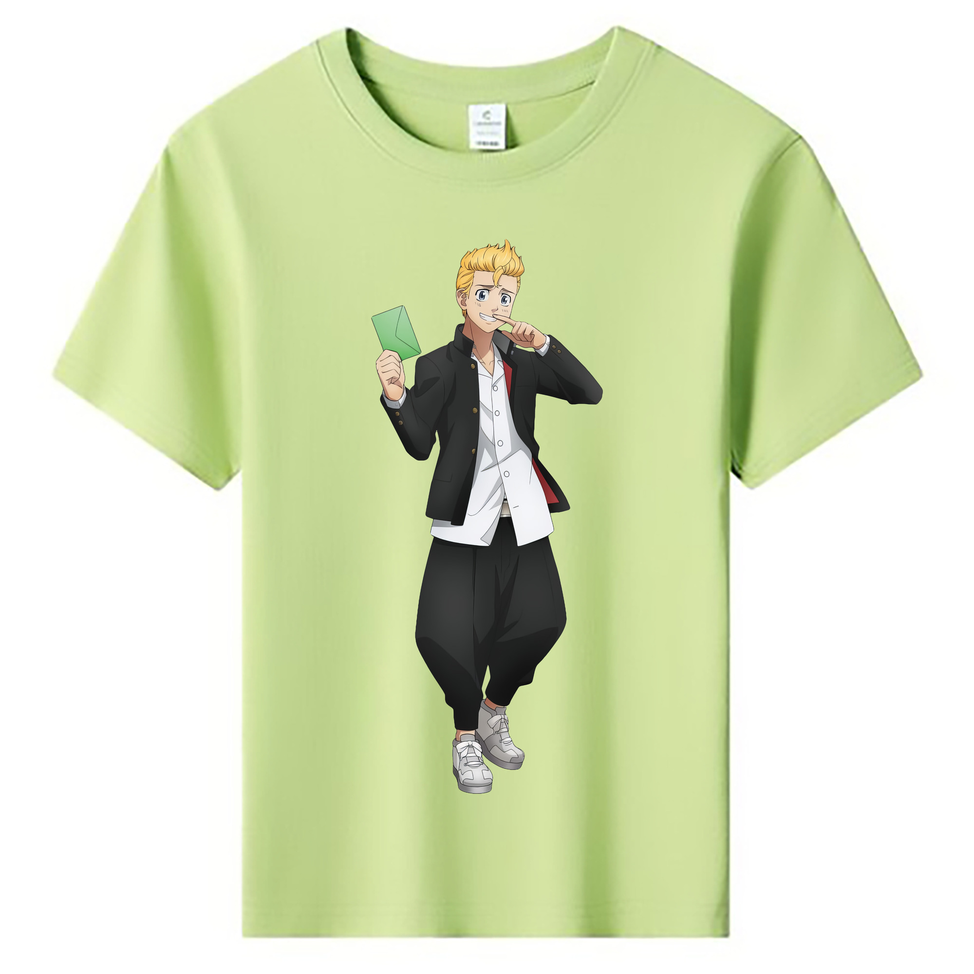 （画像用） 東京リベンジャーズ Tokyo Revengers 綿100％キッズTシャツ（フロントプリント）